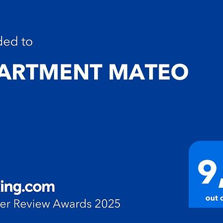Apartment Mateo Miholascica Eksteriør bilde